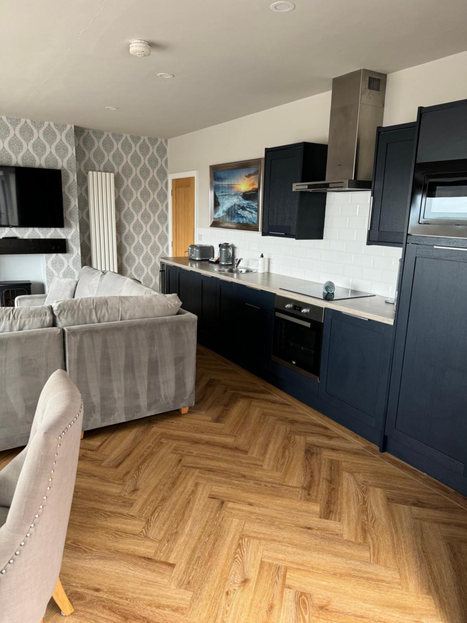 Beach House Apartment On Ground Floor With Sea View - Pet Friendly Cleveleys Exterior foto
